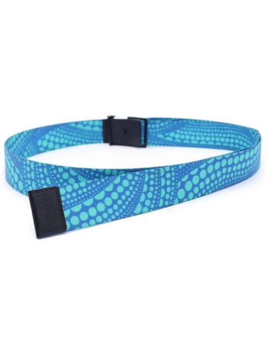 Louis Vuitton YK Yayoi Kusama Ceinture LV Webbing Blue Belt main image 5